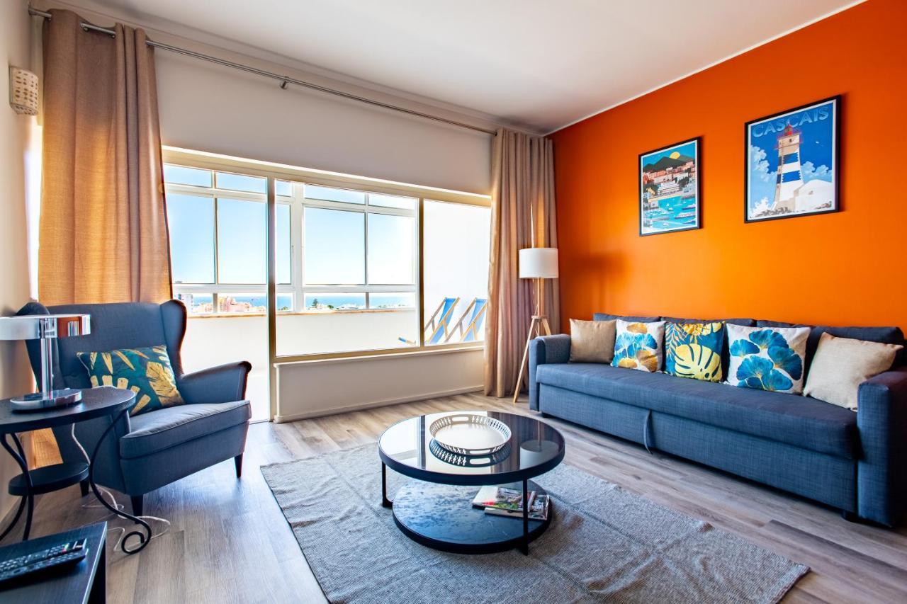 Amazing Sea View Apt With Pool Cascais - Atjoanas Exterior foto