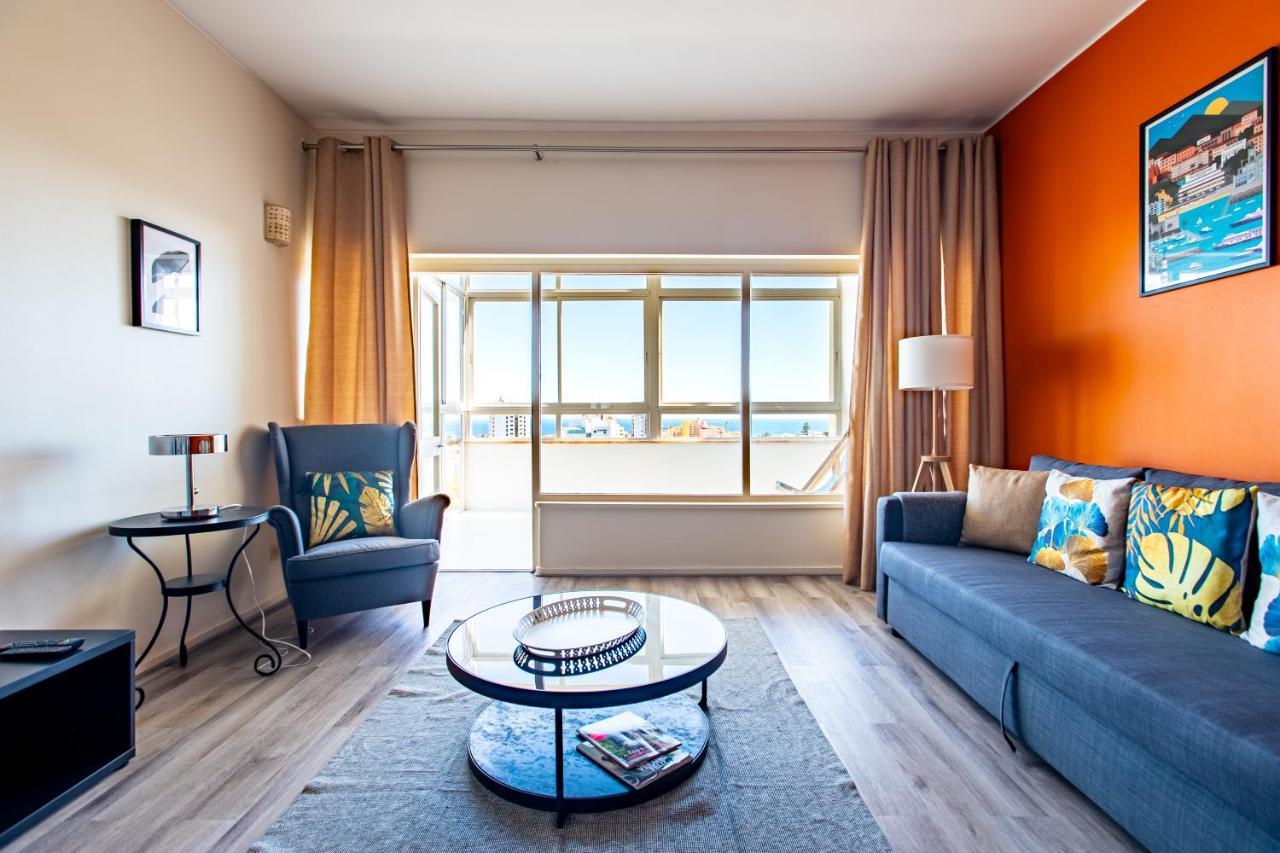 Amazing Sea View Apt With Pool Cascais - Atjoanas Exterior foto